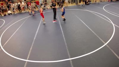 96 lbs Champ. Round 2 - Hunter Houle, Pinnacle vs Gabriel Zimmerman, Pierz Wrestling Club