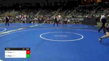 110 lbs Semifinal - David Perez, Mayo Quanchi vs Gavin Regis, Sanderson Wrestling Academy