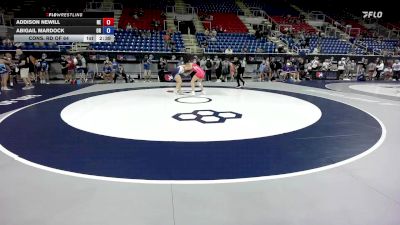 125 lbs Cons. Rd Of 64 - Addison Newill, NE vs Abigail Mardock, OR