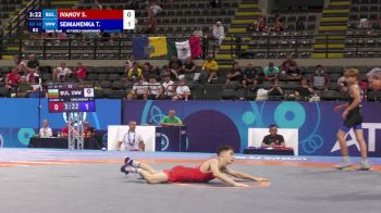 48 kg 1/8 Final - Stanislav Ivanov, Bulgaria vs Tsimafei Semianenka, Uww