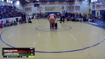 150 lbs Cons. Round 4 - Izaiah Zaitouni, Beebe Trained vs Cameron Popeck, Longwood Wrestling Club