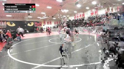 105 lbs Champ. Round 1 - Kiem-Ai Pham, Corona vs Lyla Chavez, Garden Grove