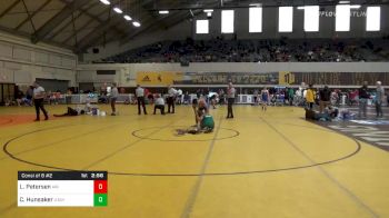 Match - Lenny Petersen, Air Force vs Cameron Hunsaker, Utah Valley University