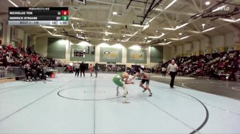 108 lbs Champ. Round 1 - Derrick Strahm, Holtville vs Nicholas Ton, Coastal Academy