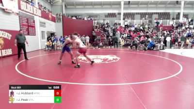 215 lbs 3rd Place - Jason Hubbard, Metrolina Christian vs Jackson Peak, St. Paul's School