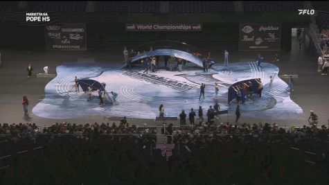 Pope HS "Marietta GA" at 2025 WGI Guard World Championships