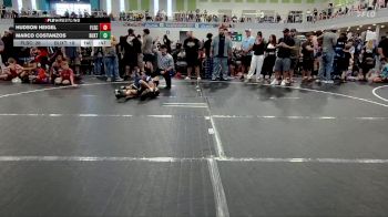 80 lbs Round 2 (10 Team) - Hudson Heigel, Florida Scorpions vs Marco Costanzos, Buxton