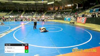 90 lbs Semifinal - Kaiden Skodak, Simmons Academy Of Wrestling vs Adrian Rojas, Miami Wrestling Club