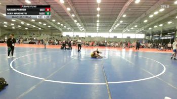 119 lbs Quarterfinal - Kaigen Painter, Quest School Of Wrestling MS vs Alex Marchetti, Mat Assassins Red