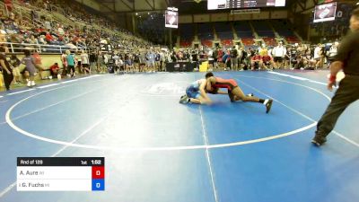 132 lbs Rnd Of 128 - Aidan Aure, WI vs Grayson Fuchs, MI