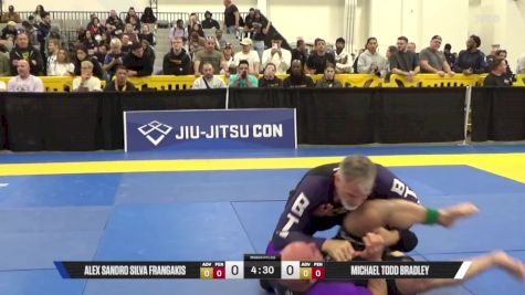 Michael Todd Bradley vs Alex Sandro Silva Frangakis 2025 World IBJJF Jiu-Jitsu No-Gi Championship