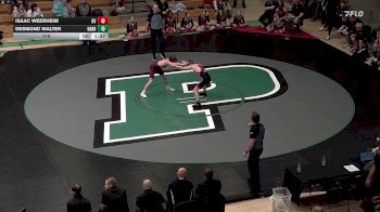 113 lbs Quarterfinals (8 Team) - Isaac Weerheim, Brandon Valley vs Desmond Walter, Harrisburg