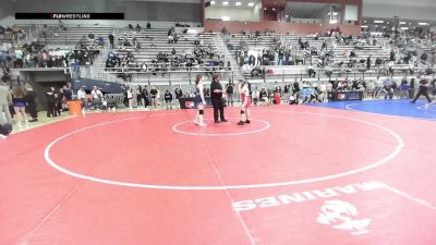 U15 Women - 66 lbs Champ. Round 2 - Emily Bouscher, WA vs Ava Guilmette, NY
