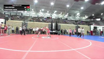 190 lbs Quarterfinal - Jon Stryker, Westfield vs Corinthian Tonte, Franklin Community