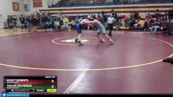 182 lbs 1st Place Match - Wyatt Roberts, North Kitsap vs Taylor Delmendo, North Kitsap