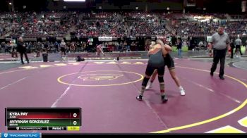 120 lbs Champ. Round 3 - Aviyanah Gonzalez, Borah vs Kyra Pay, Juab