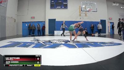 145 lbs Cons. Round 3 - Kate Sanada, Eagle vs Lily Bottcher, Idaho Falls