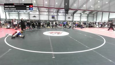 106 lbs Champ. Rd Of 32 - Kruz Keller, Immortal Athletic WC /Waverly-Shell Rock HS vs Israel Garcia, Central Valley