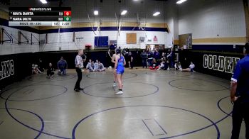 130 lbs Champ. Round 1 - Maya Banta, Fort Leboeuf Hs vs Kara Dilts, Kiski Area Hs