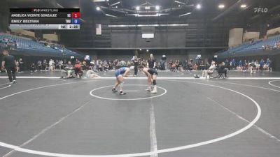 110 lbs Champ. Round 1 - Angelica Vicente Gonzalez, Doane vs Emily Beltran, Texas Wesleyan