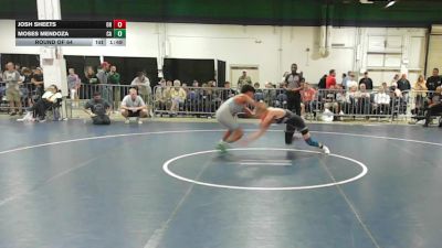 132 lbs Round Of 64 - Josh Sheets, OH vs Moses Mendoza, CA