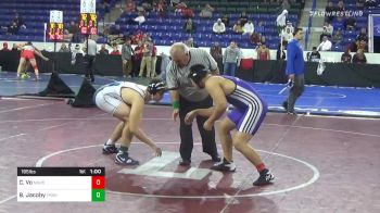 195 lbs Consolation - Chris Vo, Nashua South vs Ben Jacoby, Franklin