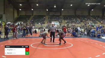 155 lbs Prelims - Joshua Hughey, South Paulding Junior Spartans Wrestling Club vs Landon Rechin, Collins Hill Youth Wrestling Club