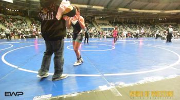 110 lbs Round Of 16 - Jalyn Newell, Springs Elite vs Leah Wynn, ERJH