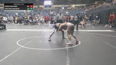 149 lbs Cons. Round 2 - Jaden Martinez, Wayland Baptist (Texas) vs Cheyzen Quevedo, Corban University