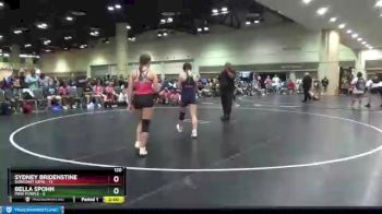 120 lbs Placement (16 Team) - Sydney Bridenstine, Suncoast Gems vs Bella Spohn, MXW Purple