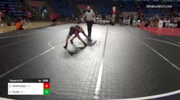 66 lbs Round Of 32 - Zion Uhlenhopp, Iowa Hammers vs Jacob Taylor, Belton WC