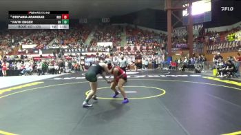 170 lbs Quarterfinal - Stefania Aranguiz, Rose Hill HS vs Faith Enger, Chapman HS