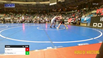 Consi Of 4 - Cole Cox, Panther Youth Wrestling vs Grayson Novotny, Cowboy Wrestling Club