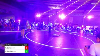 62 lbs 5th Place - Ryker Sorick, Nebraska Wr Ac vs Xander Ramirez, Juggernaut WC