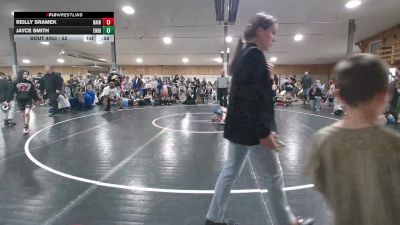 52 lbs Consi Of 8 #1 - Reilly Sramek, Bainbridge vs Jayce Smith, Endicott