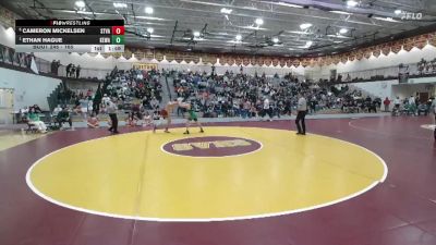 165 lbs Semifinal - Ethan Hague, Kelly Walsh vs Cameron Mickelsen, Star Valley