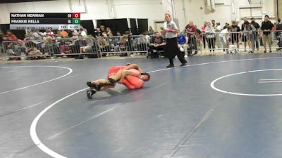 136 lbs Round Of 32 - Nathan Newman, OH vs Frankie Rella, NJ