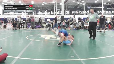 102 lbs Consi Of 4 - Sam Moon, Scorpions - HSC vs Shane Matthew, Blue Knights Alpha