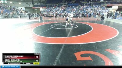 67 lbs Cons. Round 2 - Kevin England, Mat Demon Wrestling Club vs Tucker Eisenmann, Mat Rats Rebooted