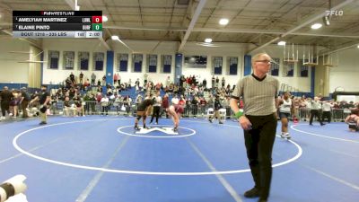235 lbs Final - Amelyiah Martinez, Lowell vs Elaine Pinto, Durfee