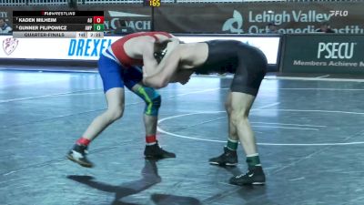 165 lbs Quarterfinal - Kaden Milheim, American vs Gunner Filipowicz, Army West Point