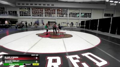 149 lbs Cons. Round 2 - Blake O`Brien, Elmira College vs Quadir Medley, Greensboro