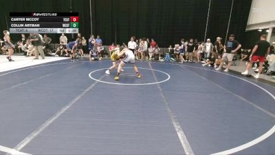 96 lbs Round 1 - Collin Artman, Wrecking Crew Demolition Team vs Carter McCoy, Team Catalyst