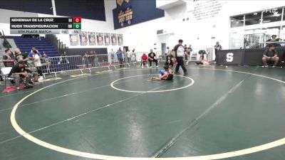 70 lbs 5th Place Match - Hugh Transfiguracion, Reign WC vs Nehemiah De La Cruz, Rough House
