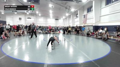 80 lbs Round Robin 7 - Brody Bogart, Grit -YTH vs Cole Minnick, AWC Baby Faced Assassins - YTH