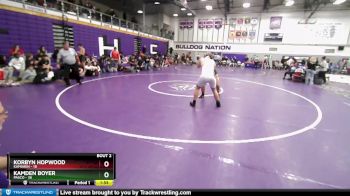 215 lbs Semis (4 Team) - Kamden Boyer, Pasco vs Korbyn Hopwood, Kamiakin