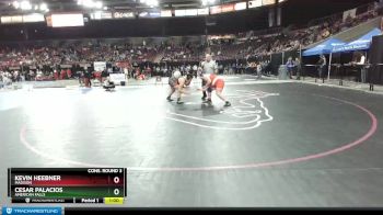 220 lbs Cons. Round 3 - Cesar Palacios, American Falls vs Kevin Heebner, Madison