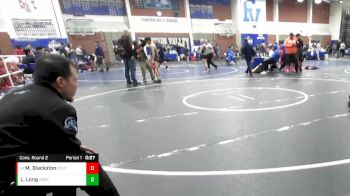 106 lbs Cons. Round 2 - Merrick Blackston, Centennial Corona vs Lucas Long, Arroyo