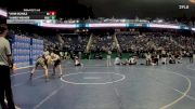 3A 150 lbs 5th Place Match - John Schulz, West Carteret High School vs James Weaver, North Gaston High School