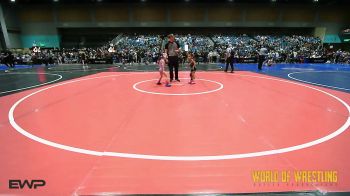 40 lbs Quarterfinal - Rocco Camarena, SoCal Hammers vs Karilyn Lopez, Iron Eagle Wrestling Club